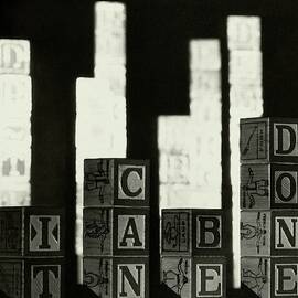 A Message In Wooden Blocks by Irving Browning