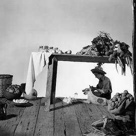 A Model Peeling Potatoes by Horst P. Horst