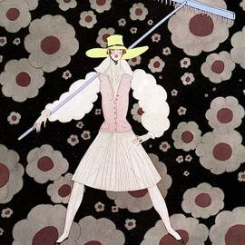 A Model With A Rake by Georges Lepape