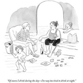 A Mother Of A Toddler Drinks Wine And Talks by Emily Flake