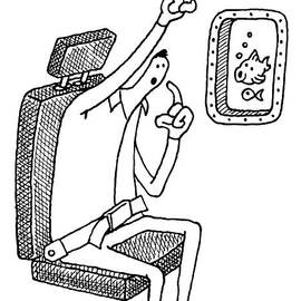 A Passenger On An Airplane Rings by Tom Chitty