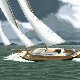 A passing squall by Gary Giacomelli