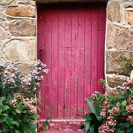 A Pink Door by Olivier Le Queinec