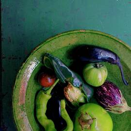 A Plate Of Vegetables by Romulo Yanes