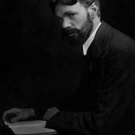 A Portrait Of D.h. Lawrence by Elliott & Fry