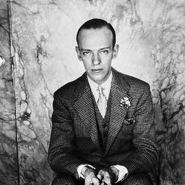 A Portrait Of Fred Astaire Sitting by Cecil Beaton