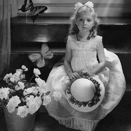 A Portrait Of Virginia Leigh by Cecil Beaton