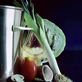 A Pot With Assorted Vegetables by Fotiades