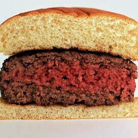 A Rare Hamburger by Romulo Yanes