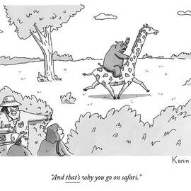 A Safari Guide Parts The Bushes by Zachary Kanin