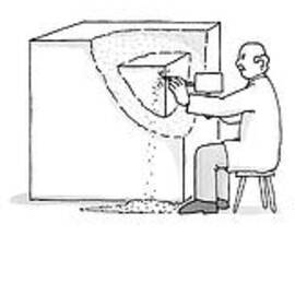 A Sculptor Carves a Cube Out of a Cube by Charlie Hankin