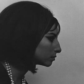 A Side View Of Barbra Streisand by Cecil Beaton