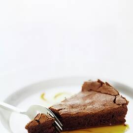 A Slice Of Chocolate Cake by Romulo Yanes