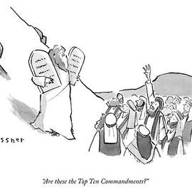 A Spectator Asks Moses by John  Klossner