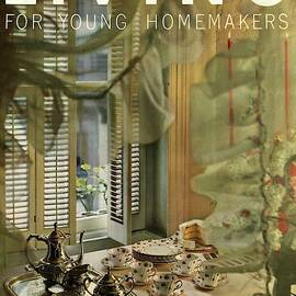 A Table Set By Community With China By Royal by Luis Lemus