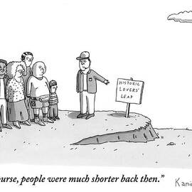 A Tour Guide Shows A Family The Historic Lovers' by Zachary Kanin