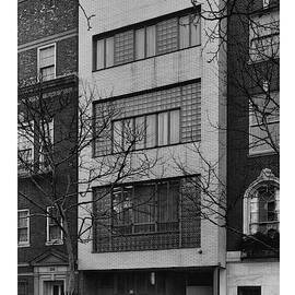 A Townhouse Designed By William Lescaze by Samuel H Gottscho and William Schleisner