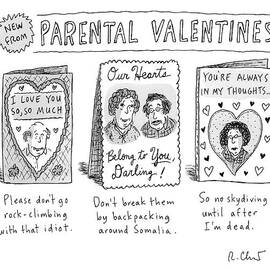 A Triptych Of Parental Valentines Day Cards That by Roz Chast