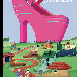 There Goes The Neighborhood by Bruce McCall