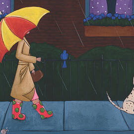 A Walk on a Rainy Day by Christy Beckwith