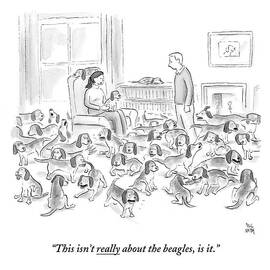 A Wife Surrounded By Beagles Addresses by Paul Noth