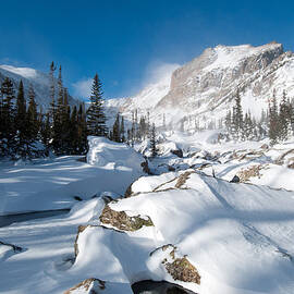 A Winter Morning in the Mountains by Cascade Colors
