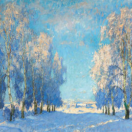 A Winter's Day by Konstantin Ivanovich Gorbatov