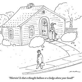 A Woman At The Front Door Calls To Her Husband by Michael Maslin