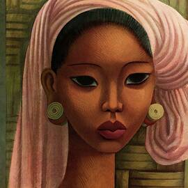 A Woman From Bali by Miguel Covarrubias