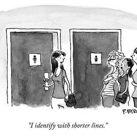 I Identify With Shorter Lines by Pat Byrnes