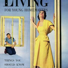 A Woman In A Carolyn Schnurer Dress by Phillipe Halsman