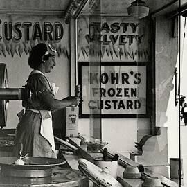 A Woman Selling Custard by Lusha Nelson