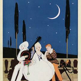 A Young Woman Being Serenaded by Arthur Finley