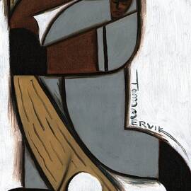 Robinson Cano Hitting art print by Tommervik