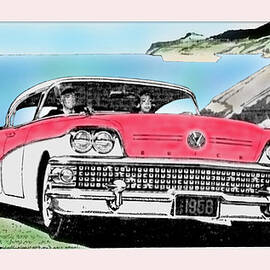 Advert - 1958 Buick Roadmaster 75 by Richard Reeve
