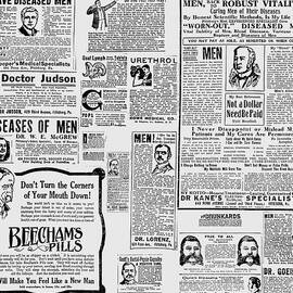 Advert - Edwardian Mens Health by Richard Reeve