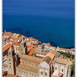 Aerial view of Cefalu by Stefano Senise