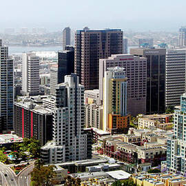 Aerial View Of San Diego - California by Nino H. Photography