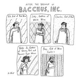 After The Breakup Of Bacchus by Roz Chast