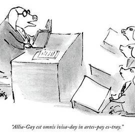 Allia-gay Est Omnis Ivisa-day In Artes-pay by William Steig