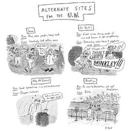 Alternate Sites For The U.n by Roz Chast