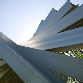 Aluminum Sculpture Detail by Mary Lee Dereske