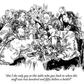 Am I The Only Guy At This Table Who Goes Back by William Hamilton