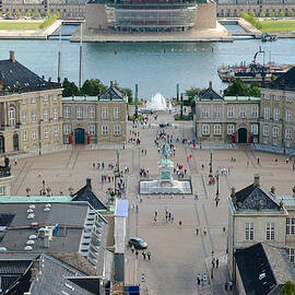 Amalienborg Palace Copenhagen by Mary Lee Dereske