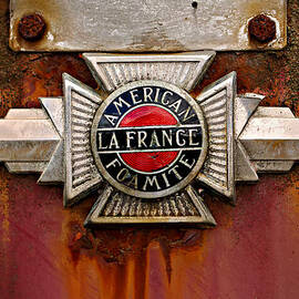 American LaFrance Foamite Badge by Mary Jo Allen