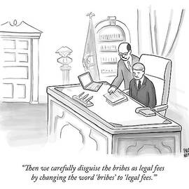 An Advisor Speaks To A Politician Who Is Sitting by Paul Noth