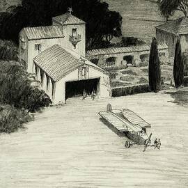 An Airplane Hangar by Chester B. Price