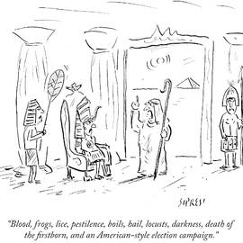 An American Style Election Campaign by David Sipress