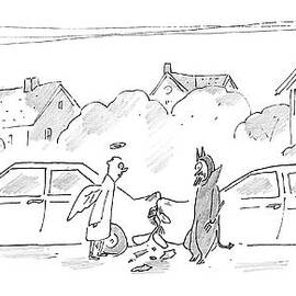 An Angel Speaks To A Devil. The Devil by Michael Maslin