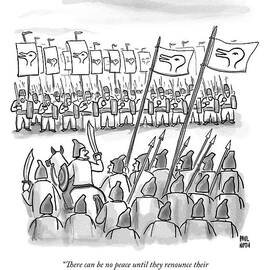 An Army Lines Up For Battle by Paul Noth
